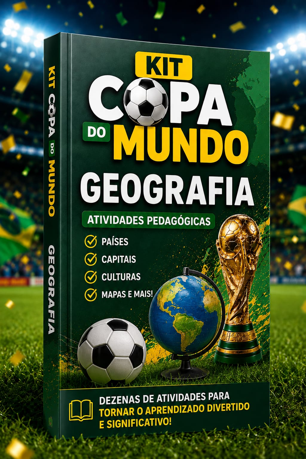 Livro Kit Copa do Mundo - GEOGRAFIA